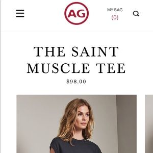 AG | THE SAINT MUSCLE TEE